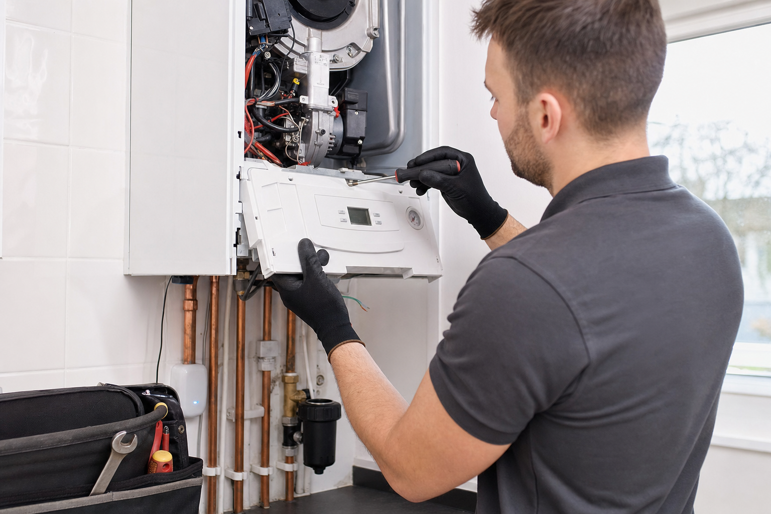 Boiler Repairs Longfield service image