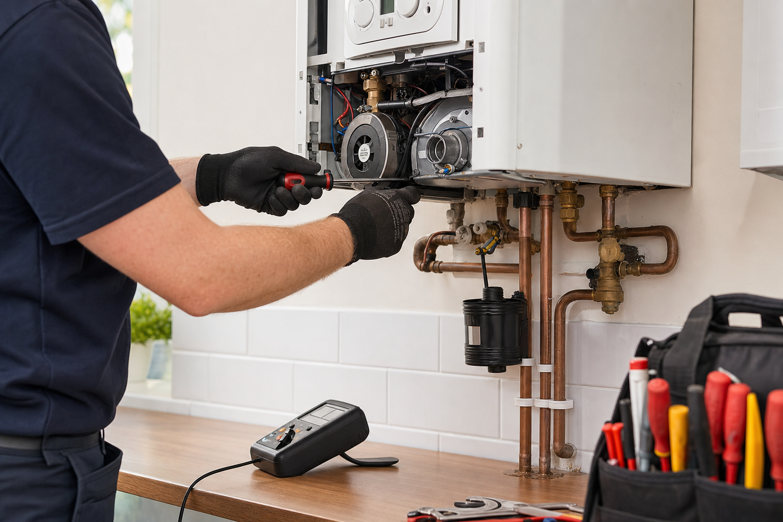 Gas Engineers in Longfield service image