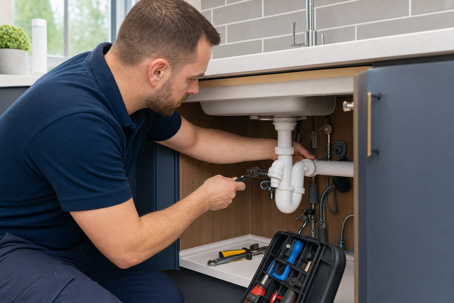 AquaForce Engineers - Plumber in Longfield service image