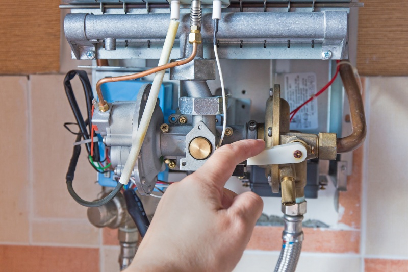 Plumbing and heating work in a Longfield property